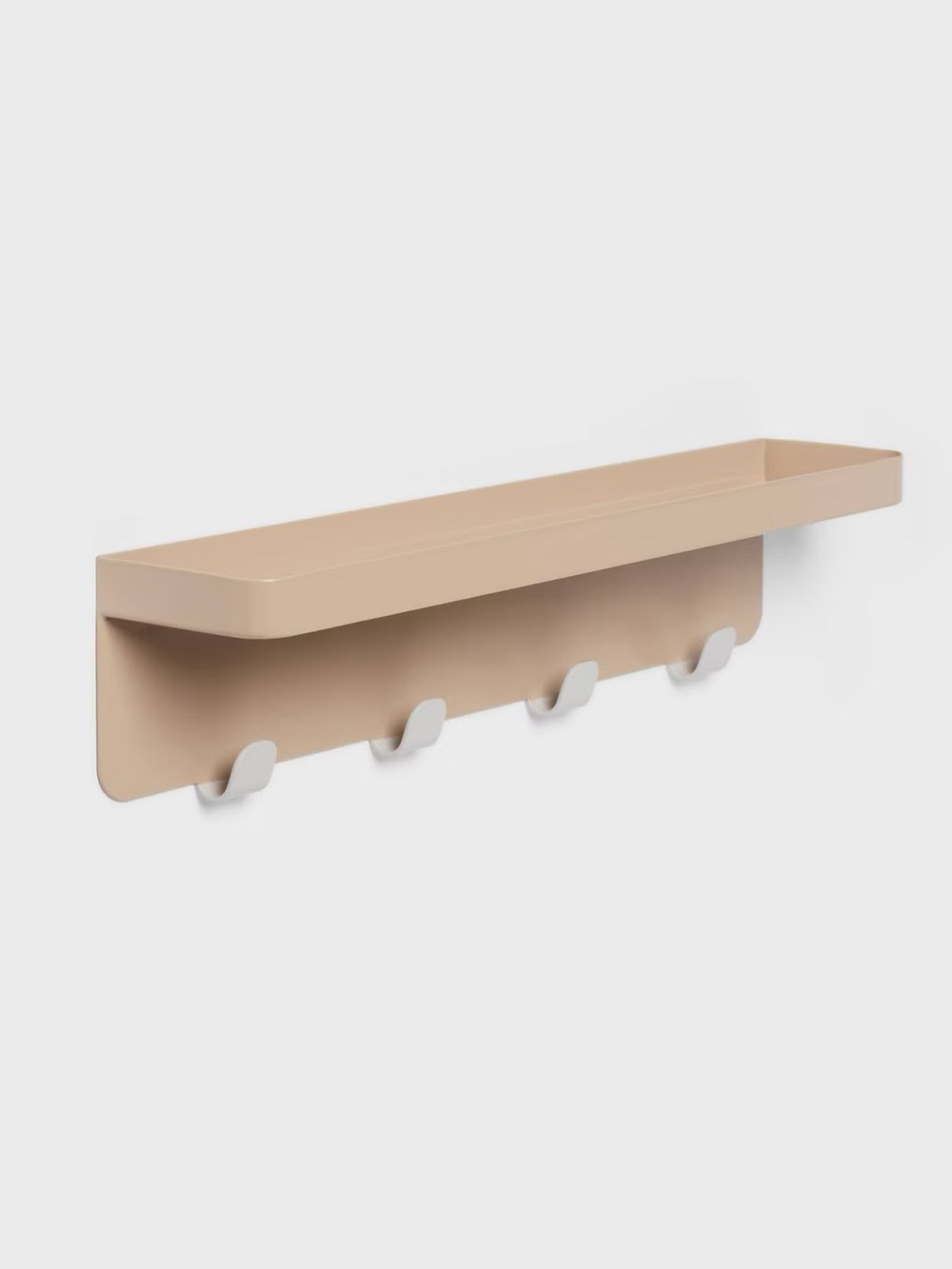 Over The Door Multi Function Basket and Hook Light Brown - Brightroom